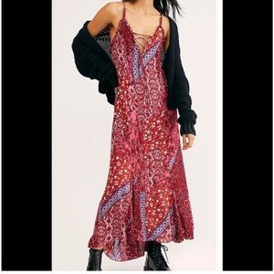 Free People Maxi Dress Size S Intimately Work of Art